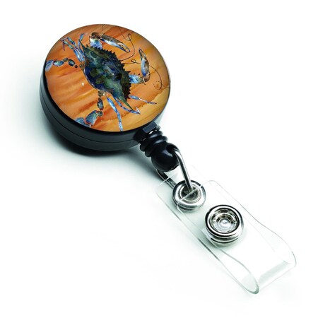 Carolines Treasures Crab Retractable Badge Reel 8143BR